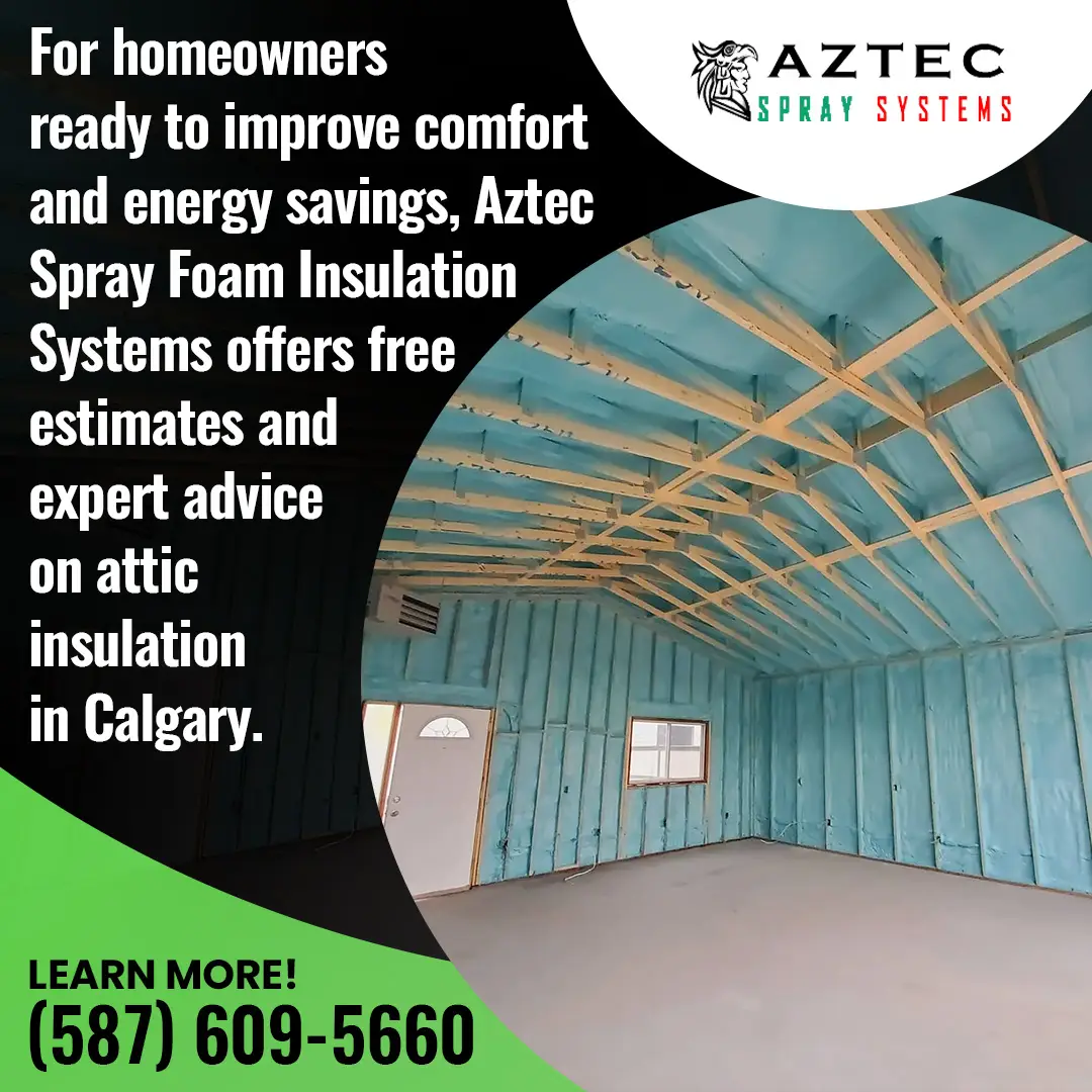 Attic insulation installation