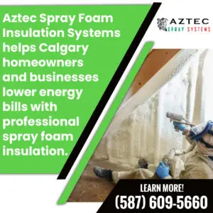 spray foam insulation in Calgary