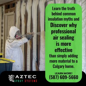 attic spray foam insulation installed by Aztec Spray Foam Systems