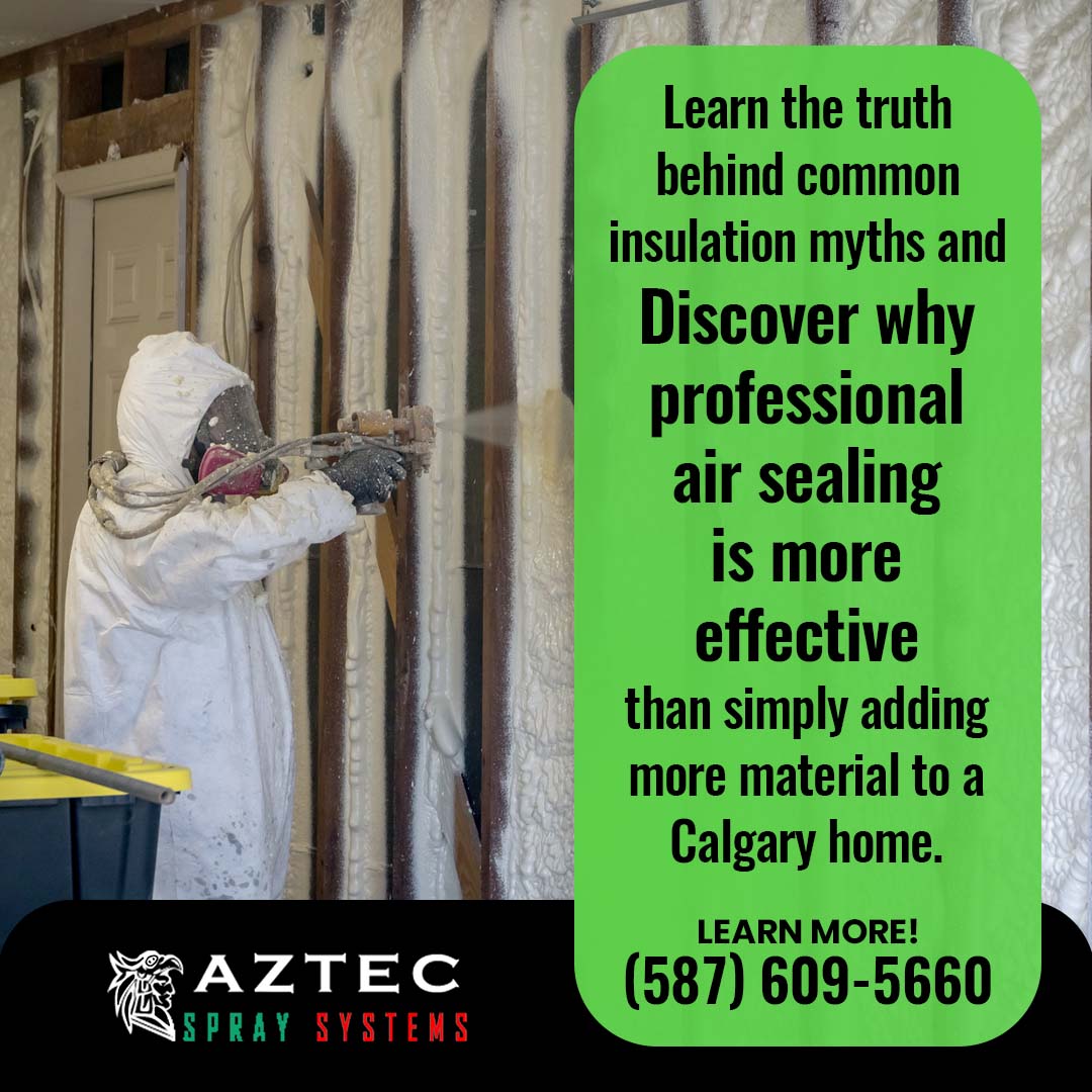 attic spray foam insulation installed by Aztec Spray Foam Systems