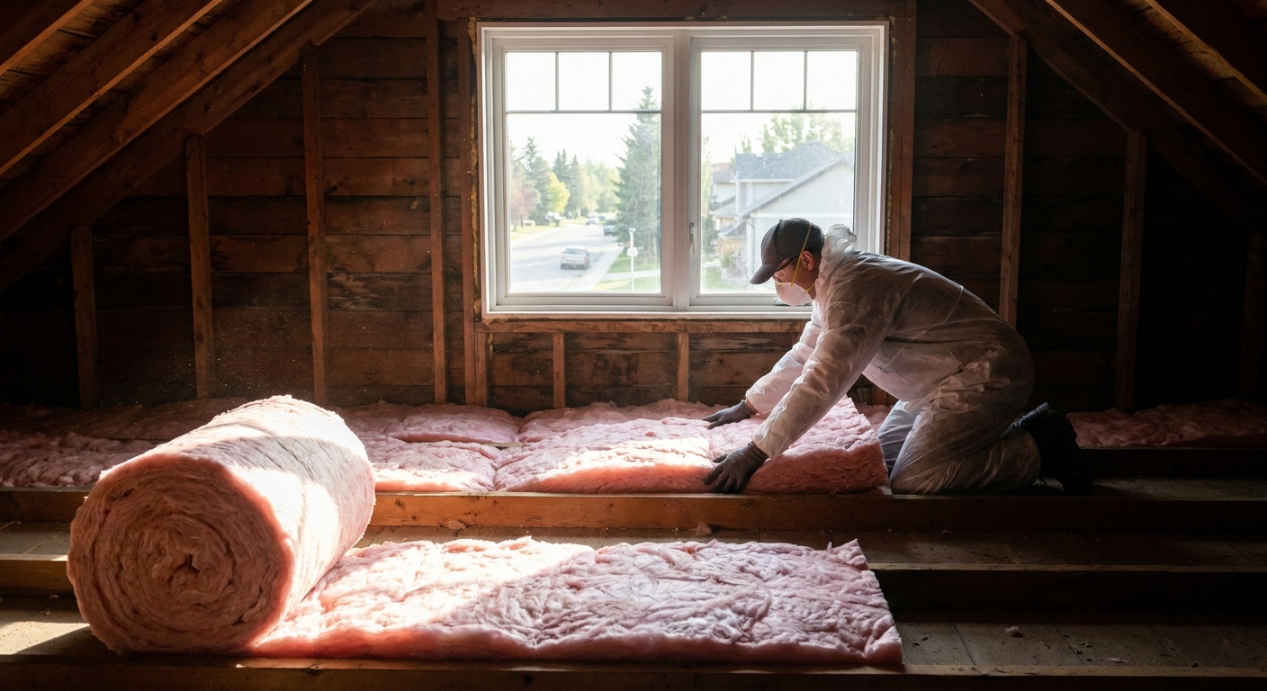 Attic insulation for High River homes