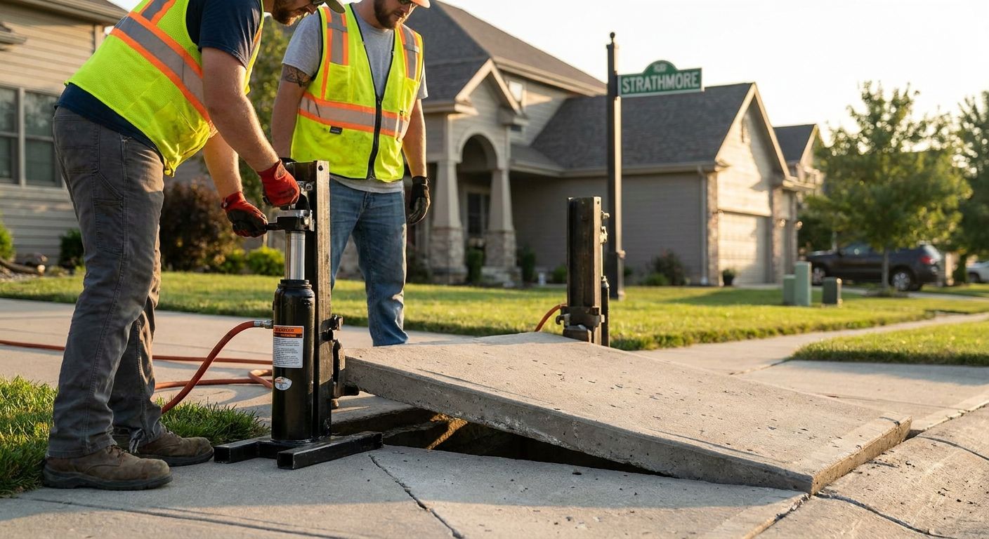 Concrete lifting for Strathmore properties