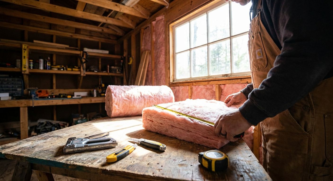 How to insulate a detached workshop or hobby space