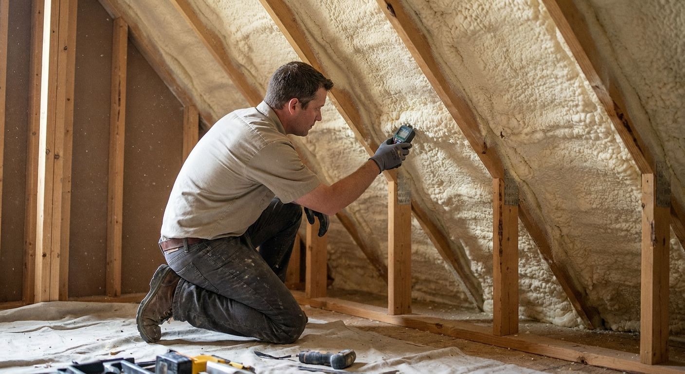 How to maintain spray foam insulation after installation