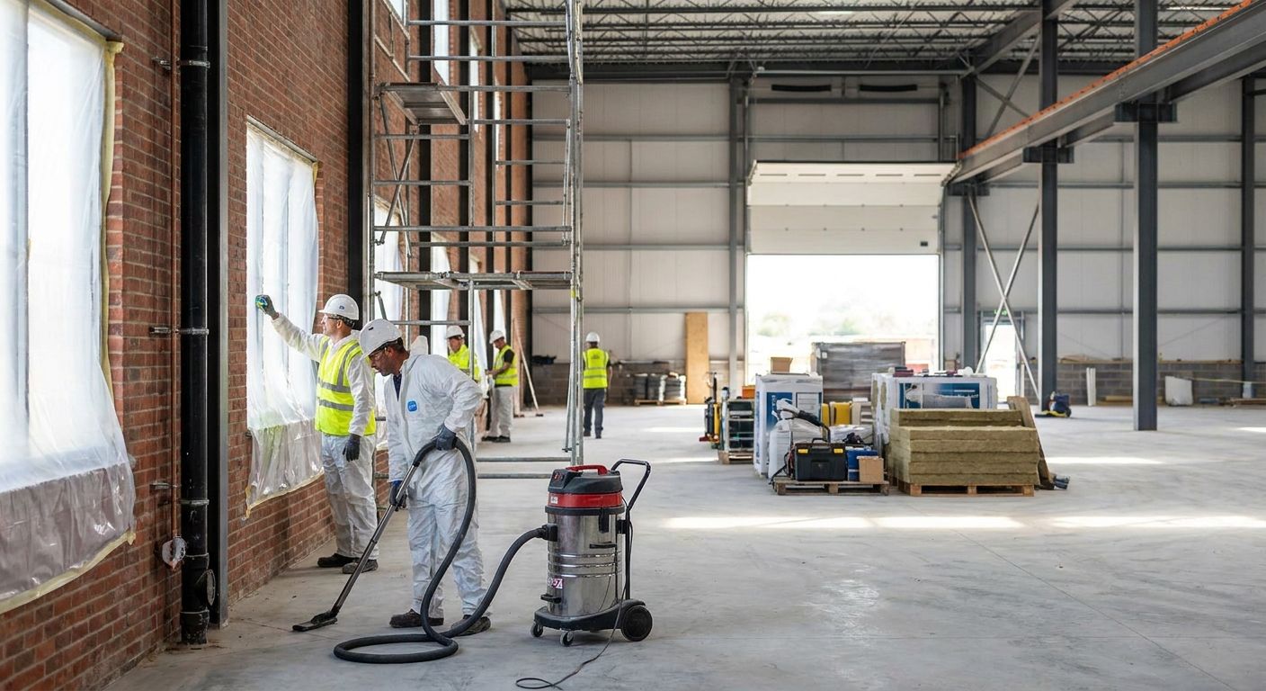 How to prepare a commercial building for spray foam retrofit