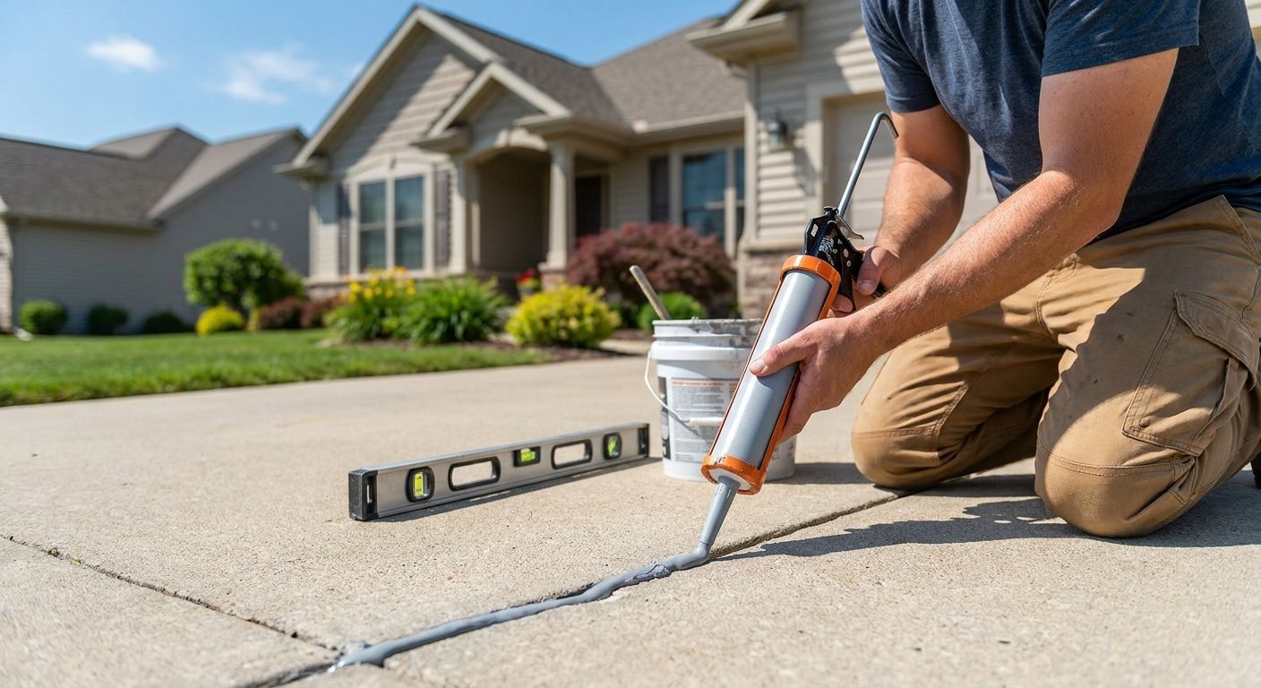 How to protect a driveway from future concrete settling