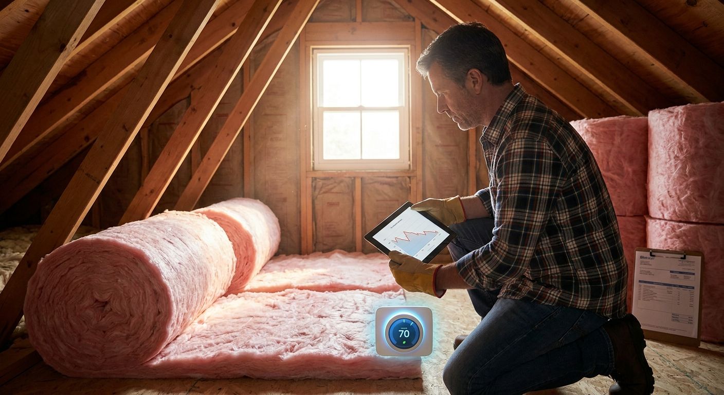 How to reduce energy bills with attic insulation