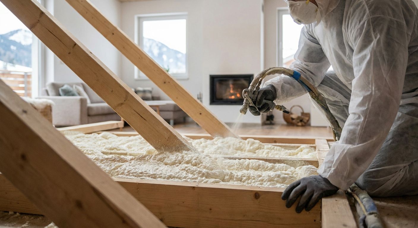 Spray foam insulation for Cochrane homeowners