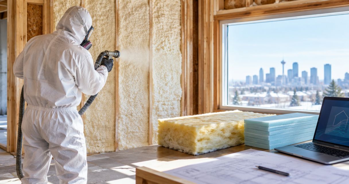 Alternatives to Spray Foam Insulation Calgary in 2026