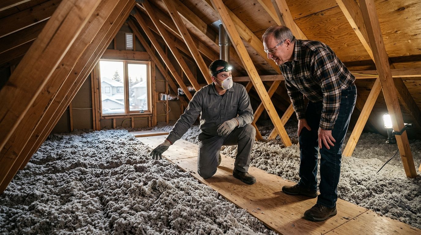 Attic insulation for Calgary rental property landlords