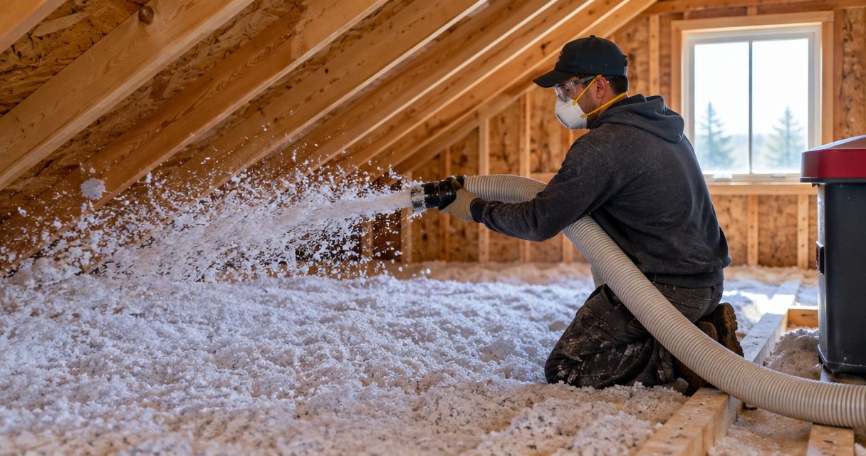 Best blown-in attic insulation company in Lethbridge