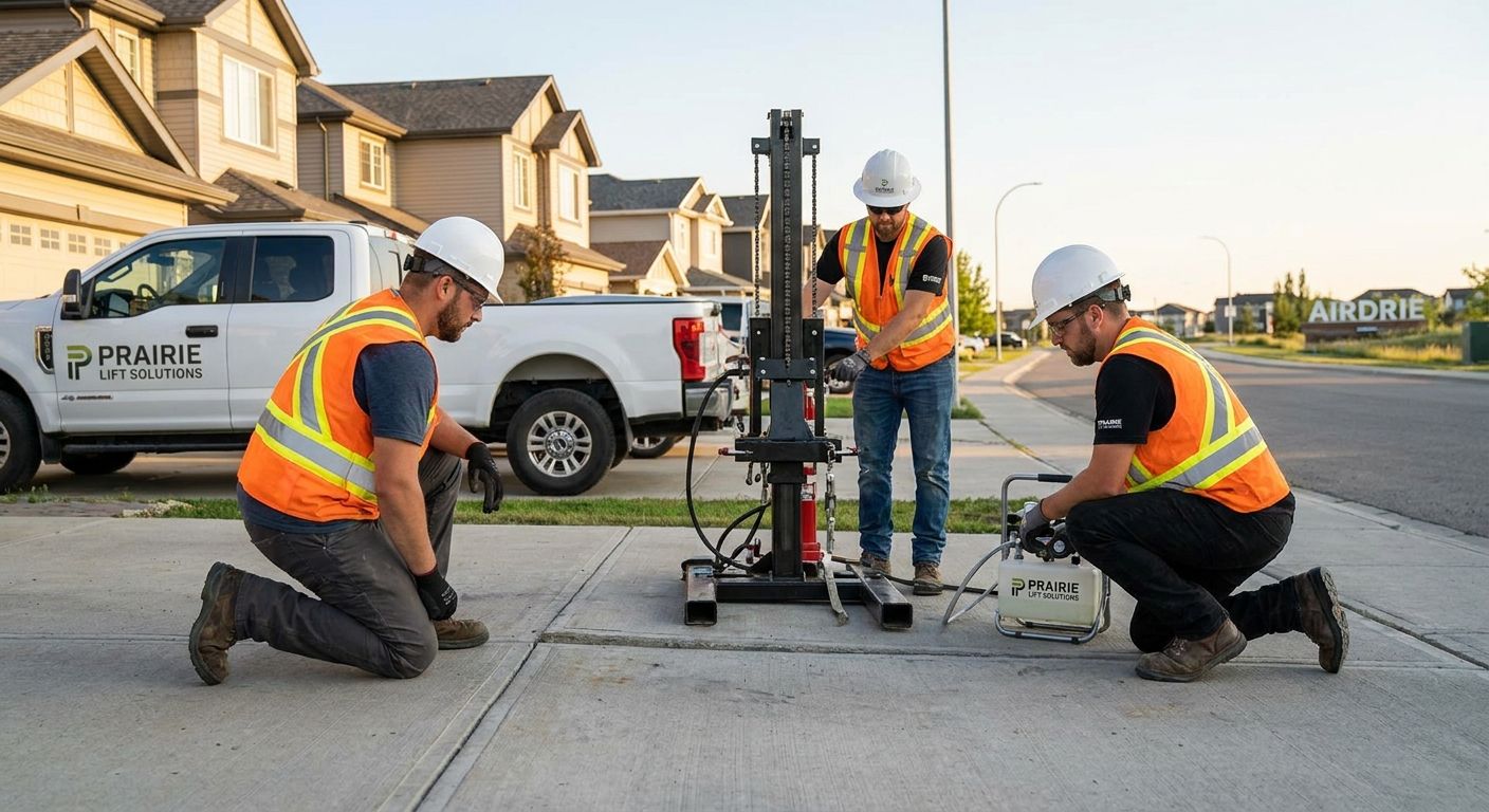 Best concrete lifting company in Airdrie