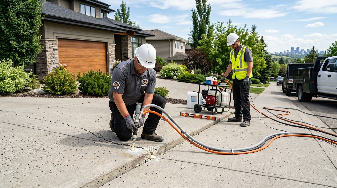 Best concrete lifting company in Calgary
