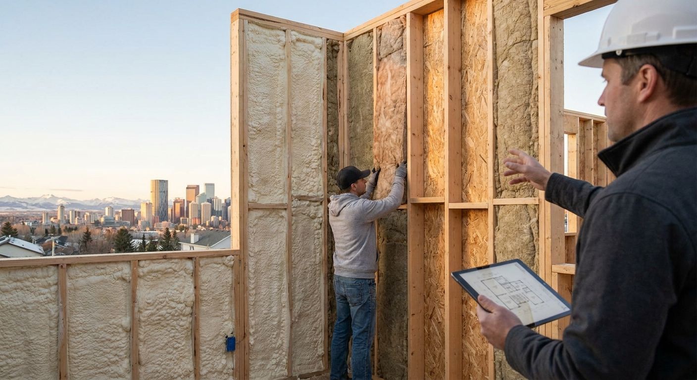 Best insulation solutions for Calgary new construction builders