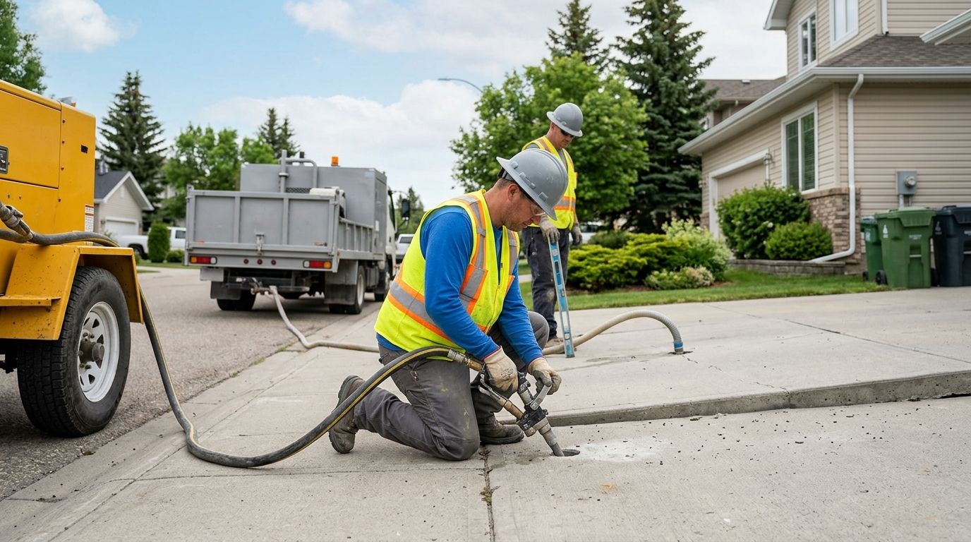 How much does concrete lifting cost in Calgary?