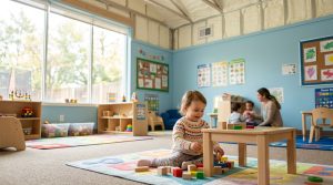 Spray foam insulation for daycare and childcare centers