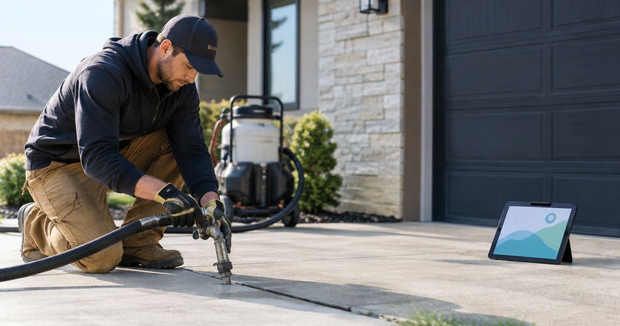 White Knight Contracting alternatives for concrete lifting