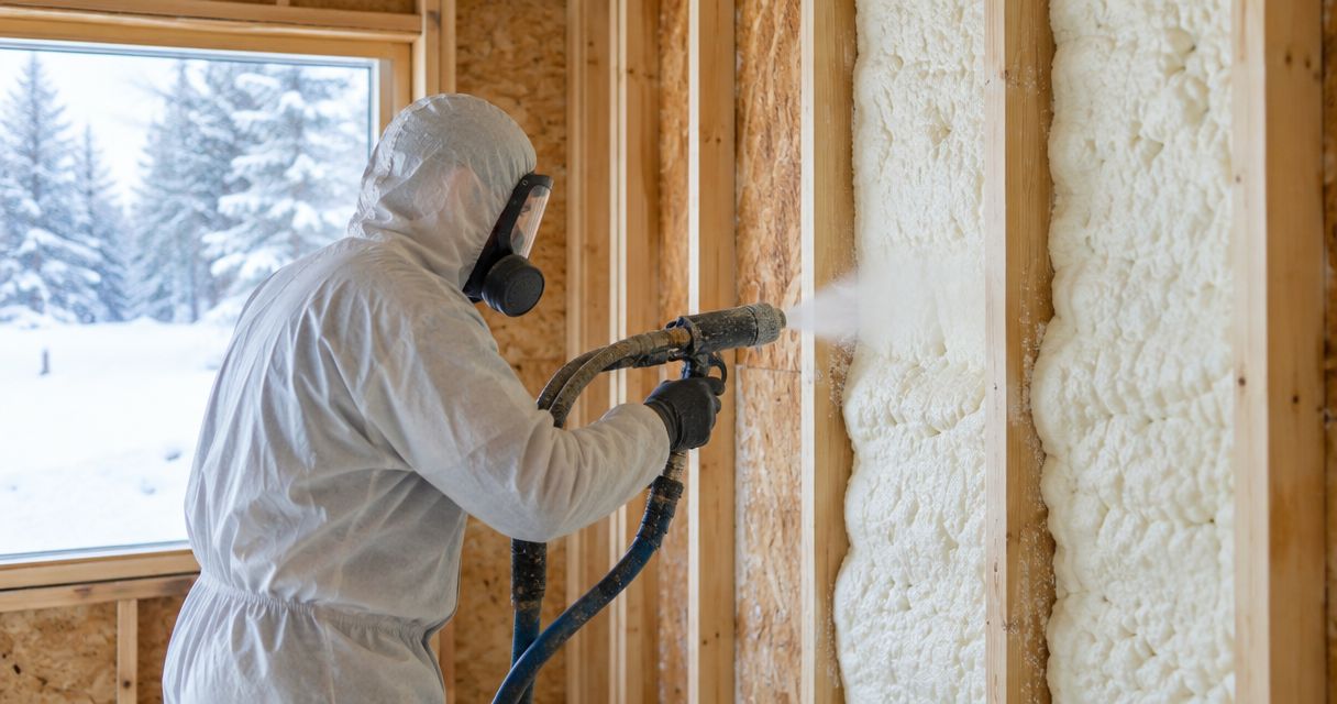 Can spray foam insulation be installed in winter?