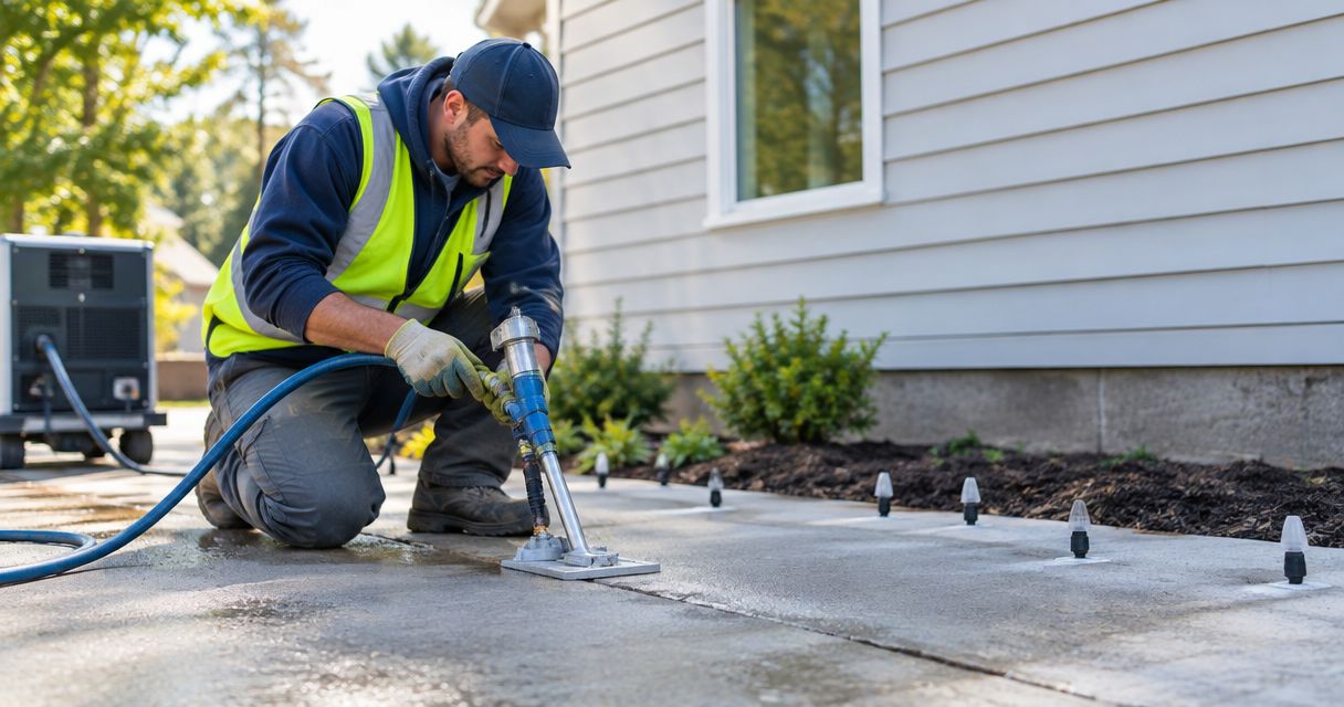 Concrete lifting for restoration contractors: complete 2026 guide