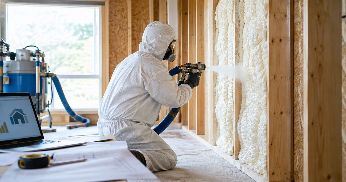 How long does spray foam insulation installation take?