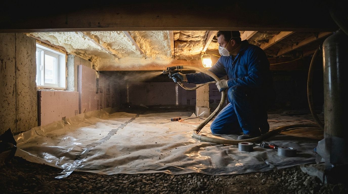 How much does it cost to insulate a crawl space in Calgary?