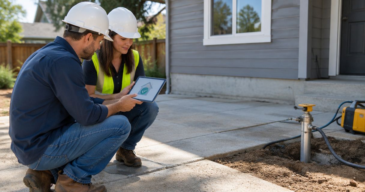 How to connect a building permit to your concrete lifting project