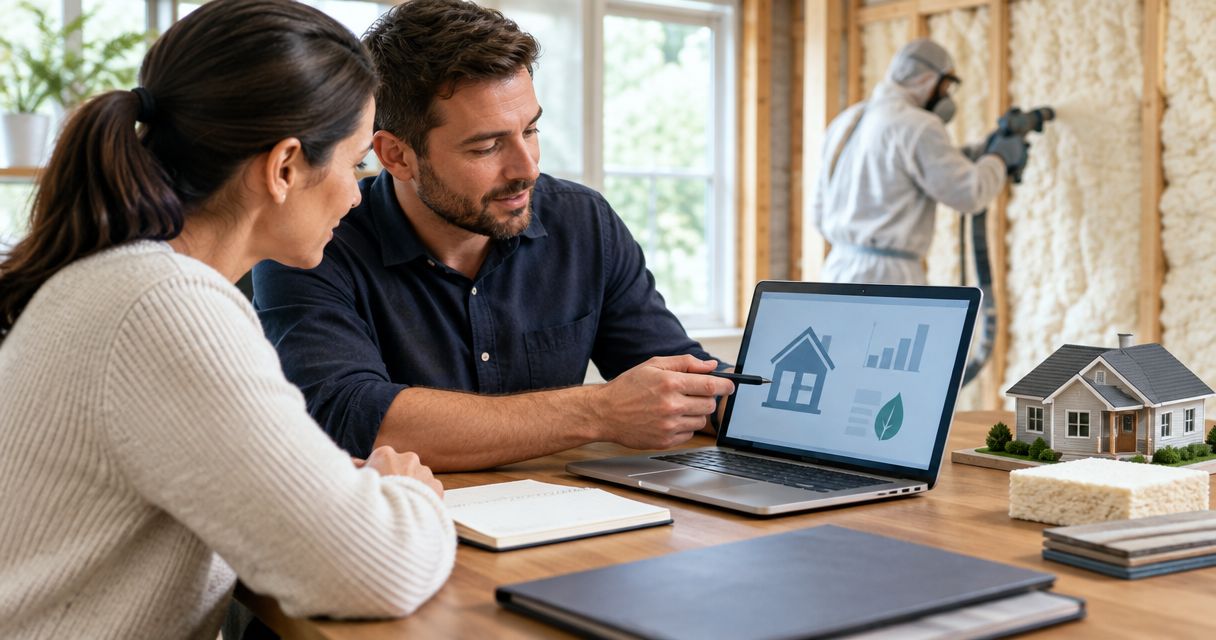 How to connect a CMHC mortgage program to spray foam insulation