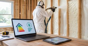 How to connect an EnerGuide evaluation to a spray foam retrofit